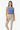 Activewear Crop Top for Women - Blue - MEME