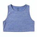 Activewear Crop Top for Women - Blue - MEME