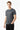 Active Performance Crew Neck T-Shirt for Men - Charcoal Grey - MEME