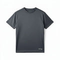 Active Performance Crew Neck T-Shirt for Men - Charcoal Grey - MEME