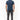Active Performance Crew Neck T-Shirt for Men - Navy Blue - MEME