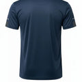 Active Performance Crew Neck T-Shirt for Men - Navy Blue - MEME