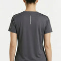 Activewear T-Shirt for Women - Charcoal Grey - MEME