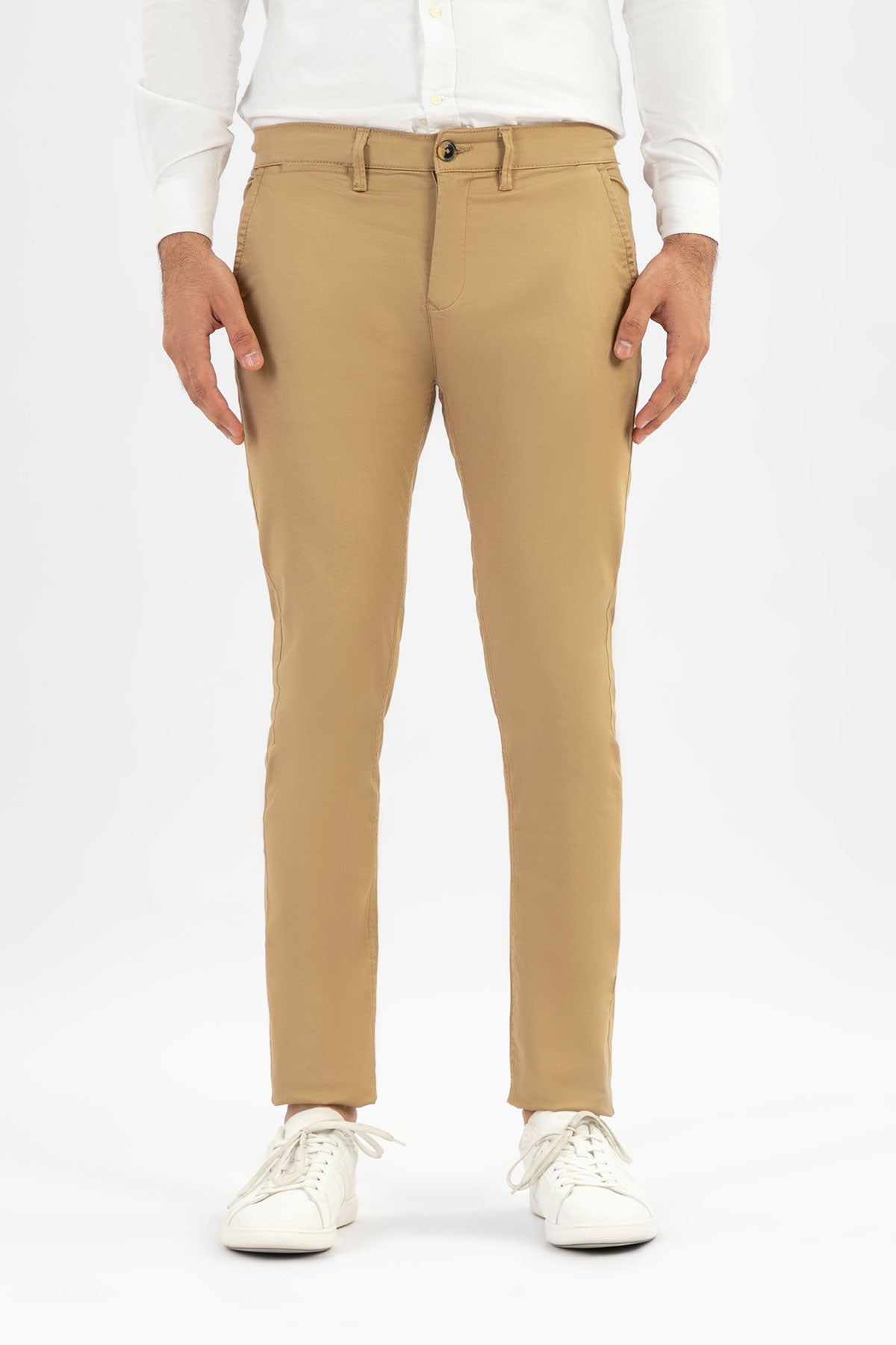 Slim Fit Chino For Men - Khaki 