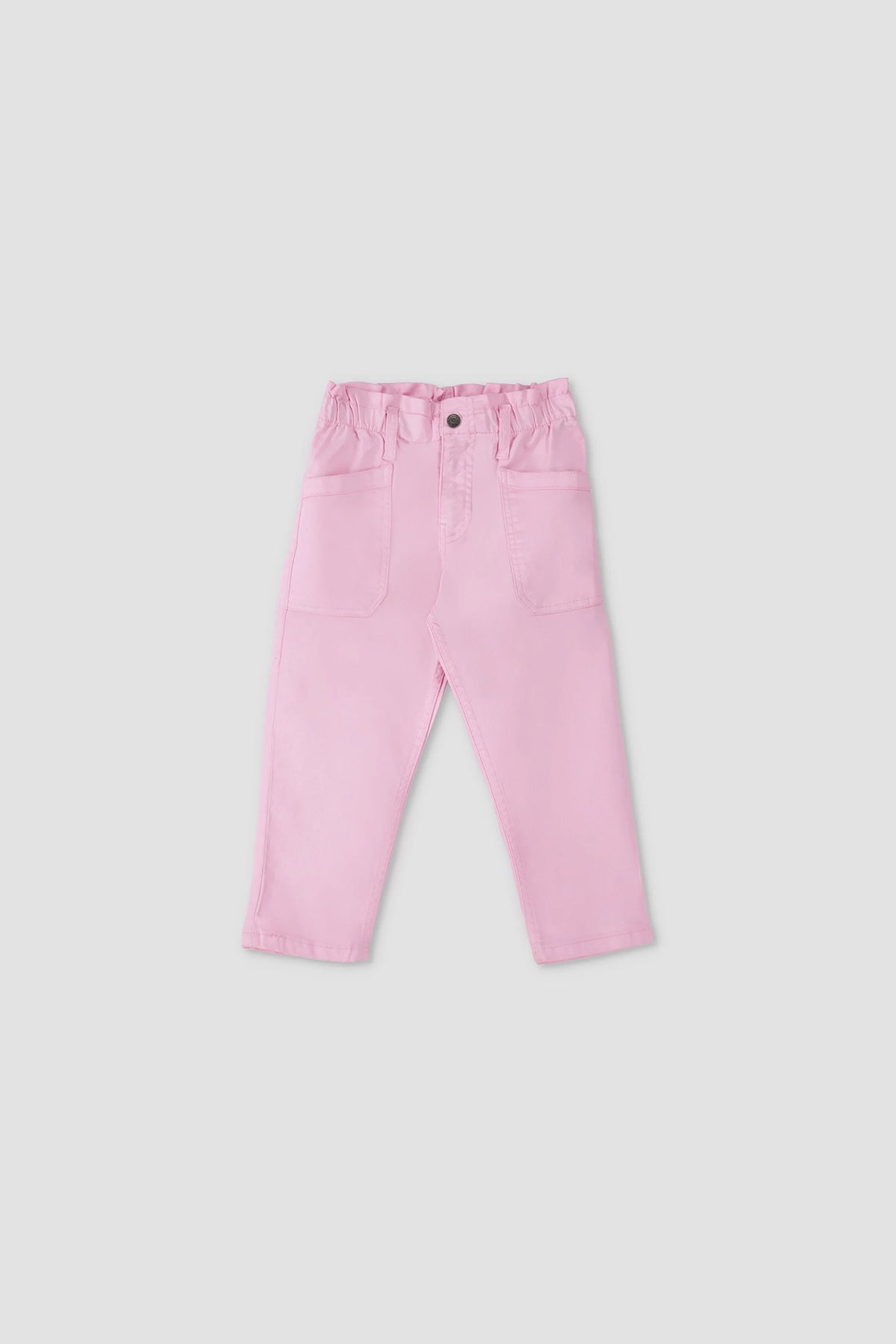 Acid Wash Pant For Baby Boy - Pink