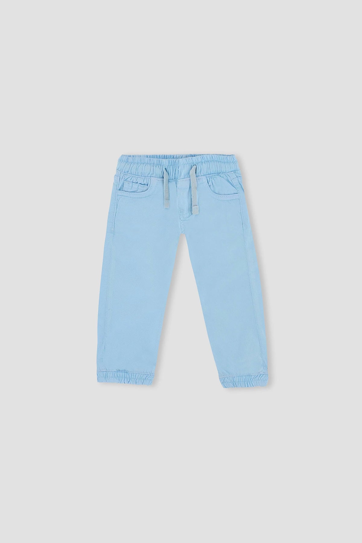 Alfons Denim Jogger Pant For Baby Boy - Sky Blue