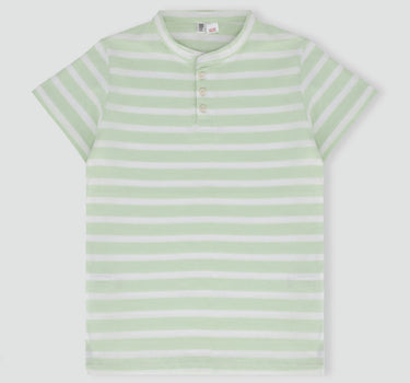 Boys Striped Polo 