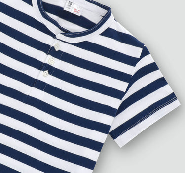 Boys Striped Polo 