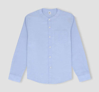 Boy Solid Button Down Shirt 