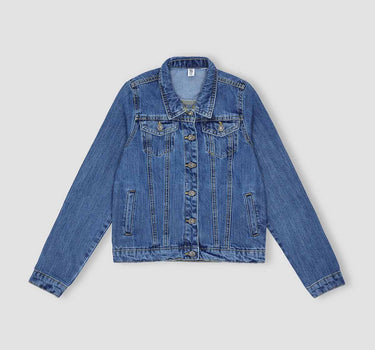 Medium Wash Denim Jacket 