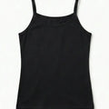 Basic Camisole Top for Women - Black - MEME