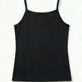 Basic Camisole Top for Women - Black - MEME