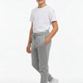 Classic Fleece Jogger Pants for Boy - Light Grey - MEME