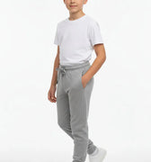 Classic Fleece Jogger Pants for Boy - Light Grey - MEME