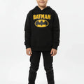 Batman Graphic Hoodie For Kids - Black - MEME