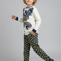 Batman Graphic Pajama Set for Boys - Ecru - MEME