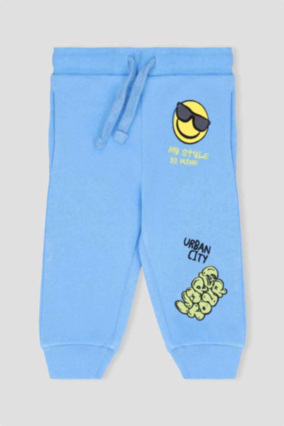 Baby Boy Emoji Jogger Pants