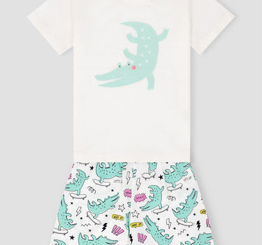 Baby Boy Graphic T-shirt & Short Set 