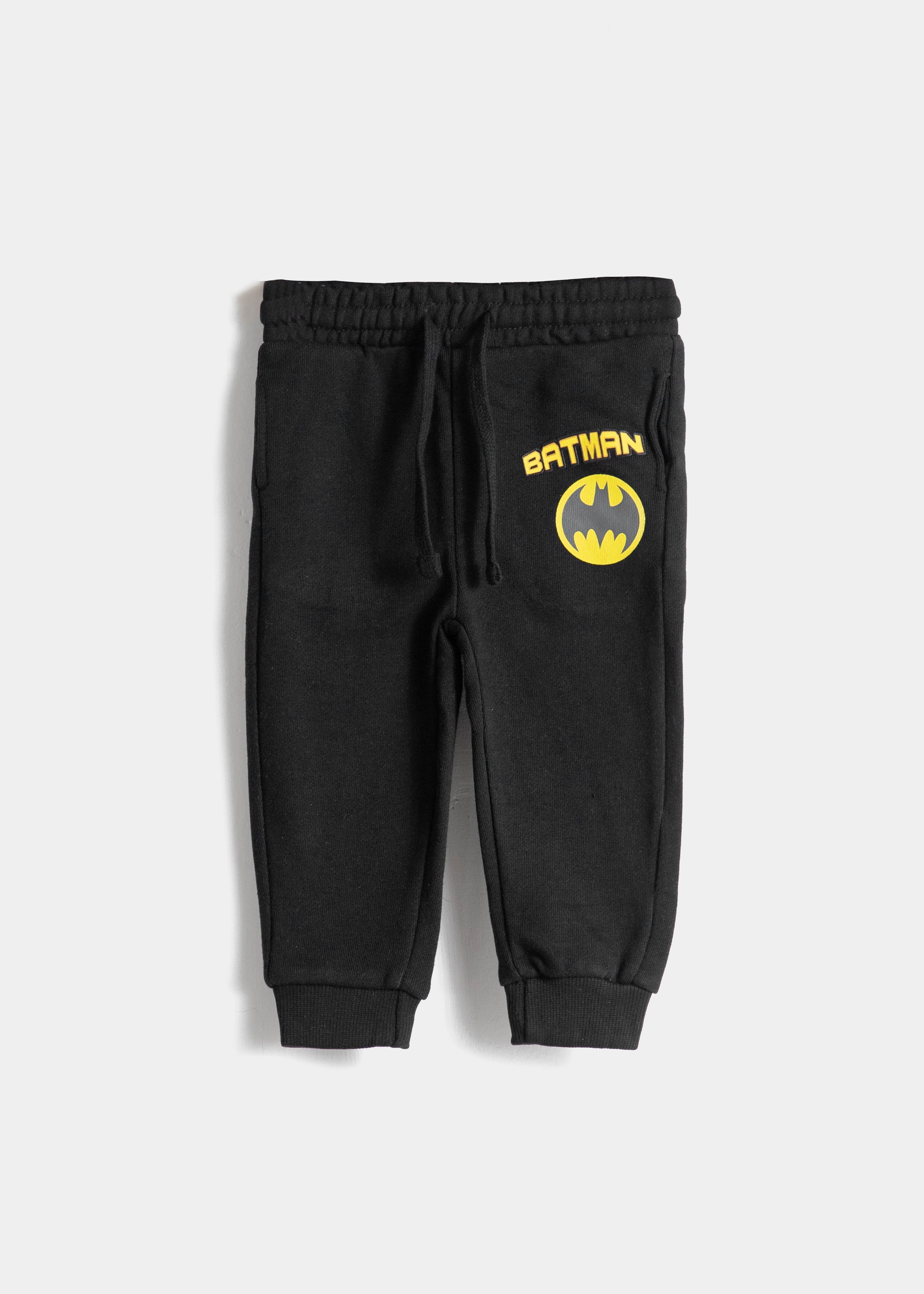 Batman Trouser For Baby Boy -Black