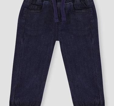 Leo Dark Wash Denim Jogger Pants 