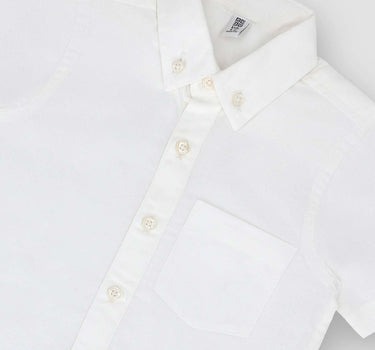 Solid Button Down Shirt 