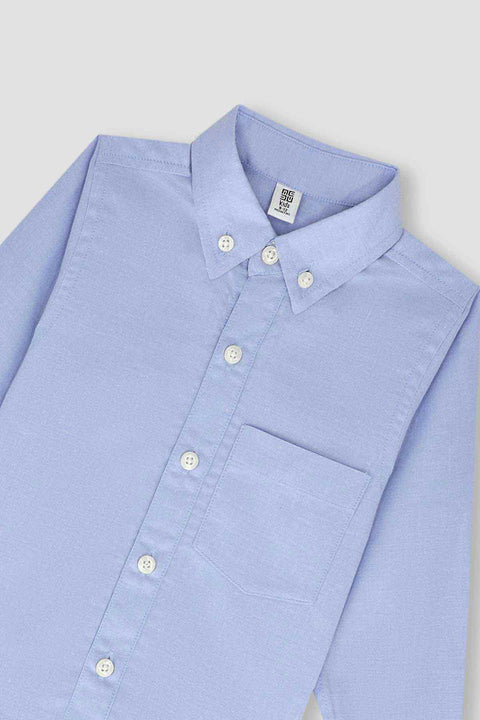 Solid Button Down