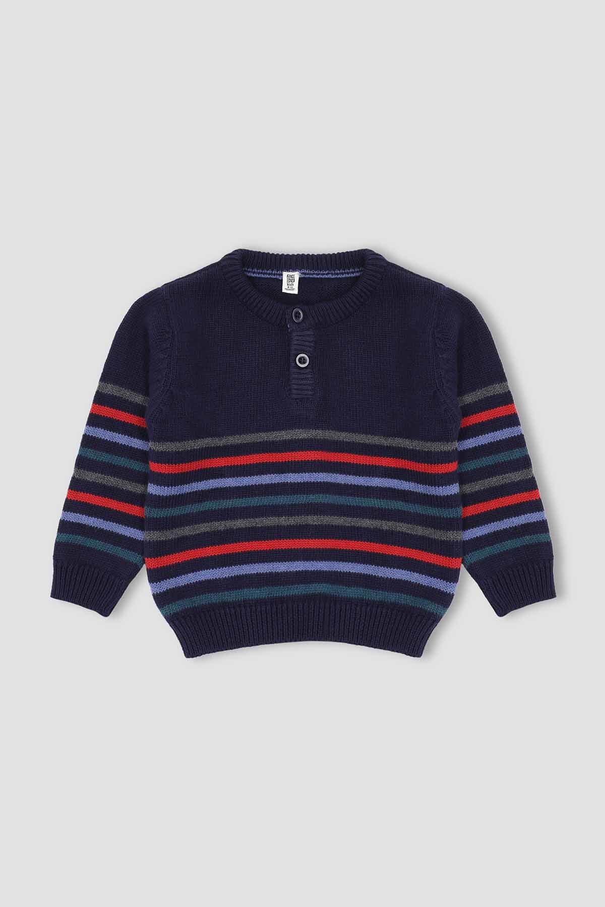 Striped Pullover Sweater 