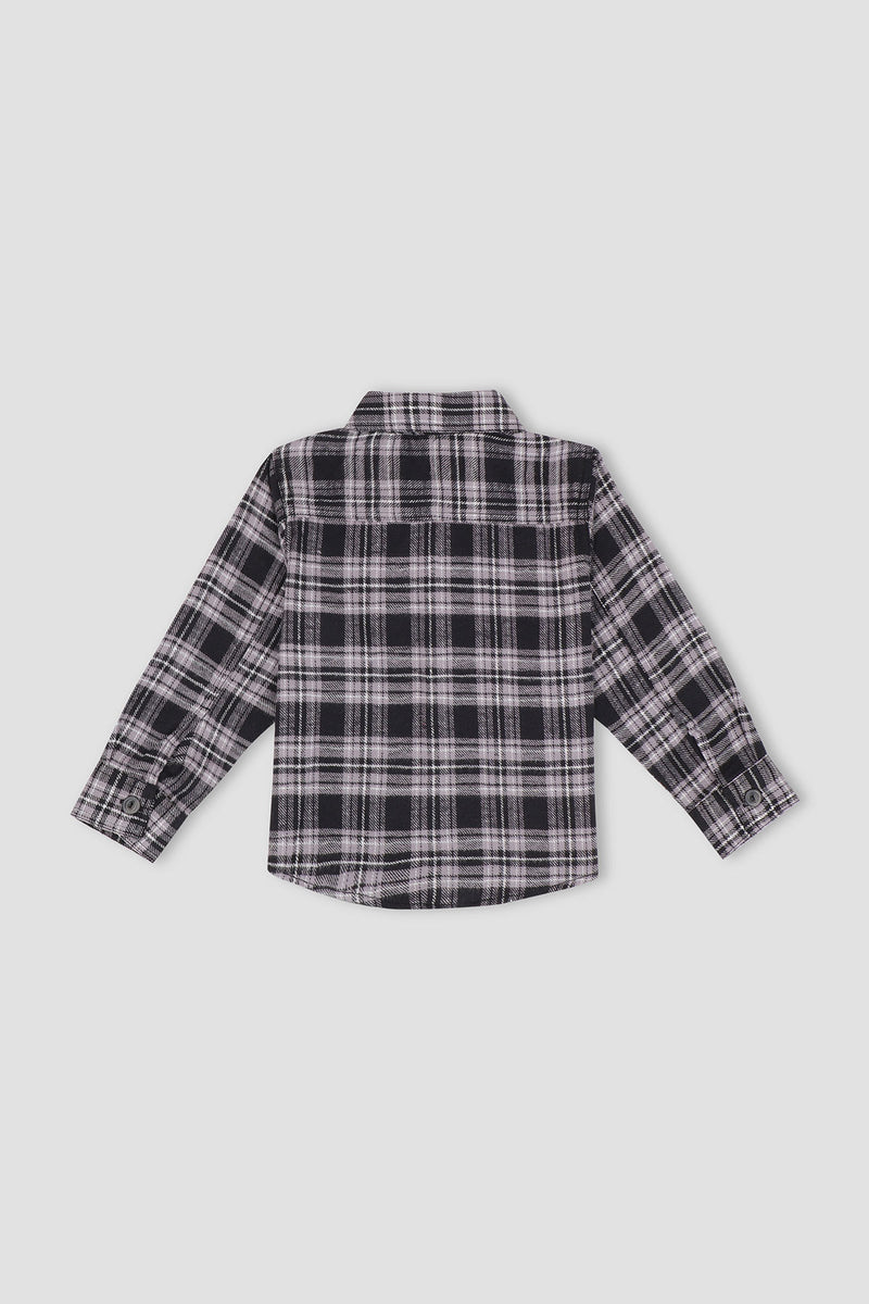 Baby Boy Flannel Shacket – MEME