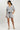 Bear Print Pajama Set For Women - White - MEME