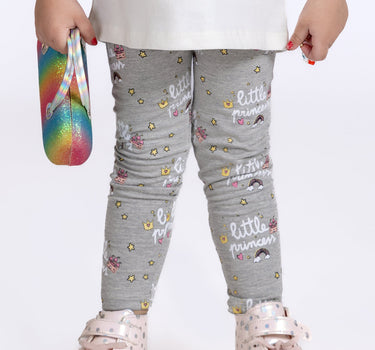 Girls Printed Leggings 