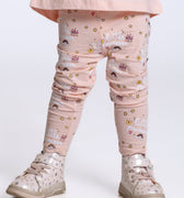 Girls Printed Leggings 