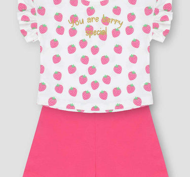 Baby Girl Tee Short Set 