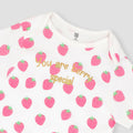 Baby Girl Strawberry Printed Romper 