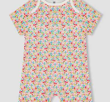 Baby Girl Printed Romper 