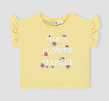 Baby Girl Illustrated Top 