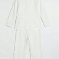 Blazer Co-Ord Set for Women - White - MEME