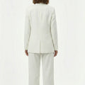Blazer Co-Ord Set for Women - White - MEME