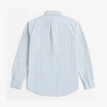 Button Down Shirt For Men - Blue Stripe - MEME