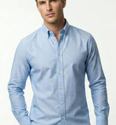 Button-Down Shirt for Men - Light Blue - MEME