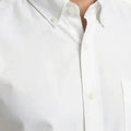 Button-Down Shirt for Men - White - MEME