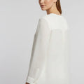 Button-Down Shirt for Women - White - MEME