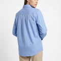 Button-Down Shirt for Women - Serenity Blue - MEME