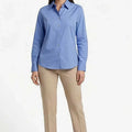 Button-Down Shirt for Women - Serenity Blue - MEME