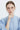 Sleeve Button-Up Shirt for Women - Light Blue - MEME