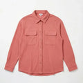 Button-Up Shirt For Women - Rose - MEME