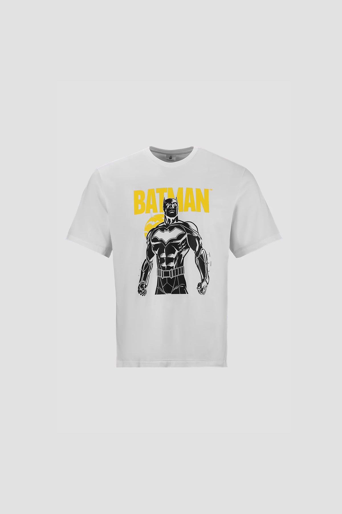 Batman Print T-Shirt For Men - White