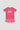 Bonita Printed Suit For Girl - Hot Pink Front Side