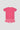 Bonita Printed Suit For Girl - Hot Pink Back Side