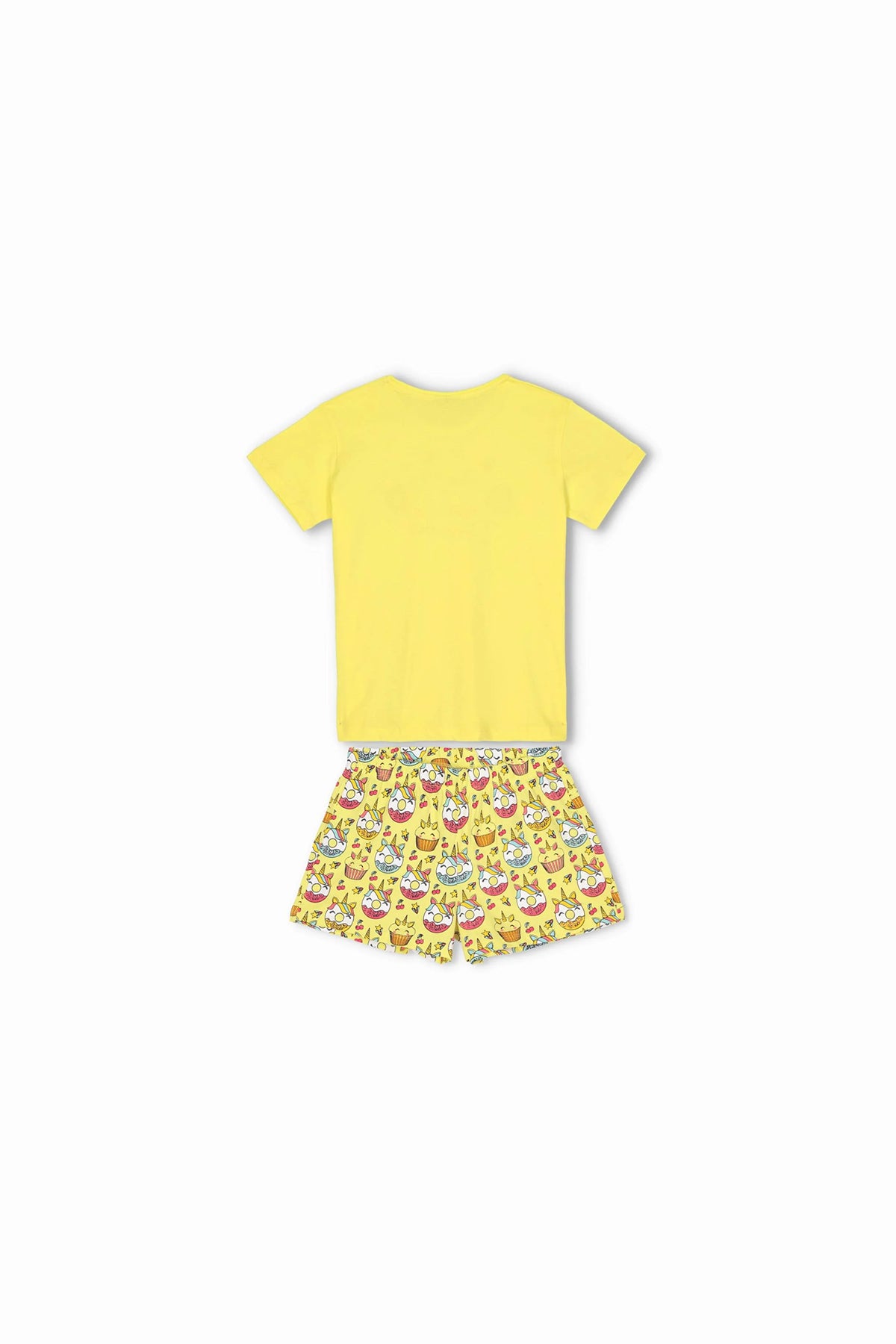 Buffy Emoji Suit For Girl - Sunny Yellow