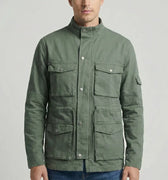 Cargo Jackets For Men-Olive - MEME